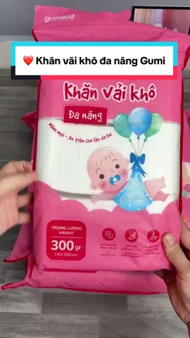 ❤️ Khăn vãi khô đa năng Gumi đang có voucher giá tốt được gần 2kg luôn ah cả nhà. #khanvaikhogumi #cindythuytichcuc 