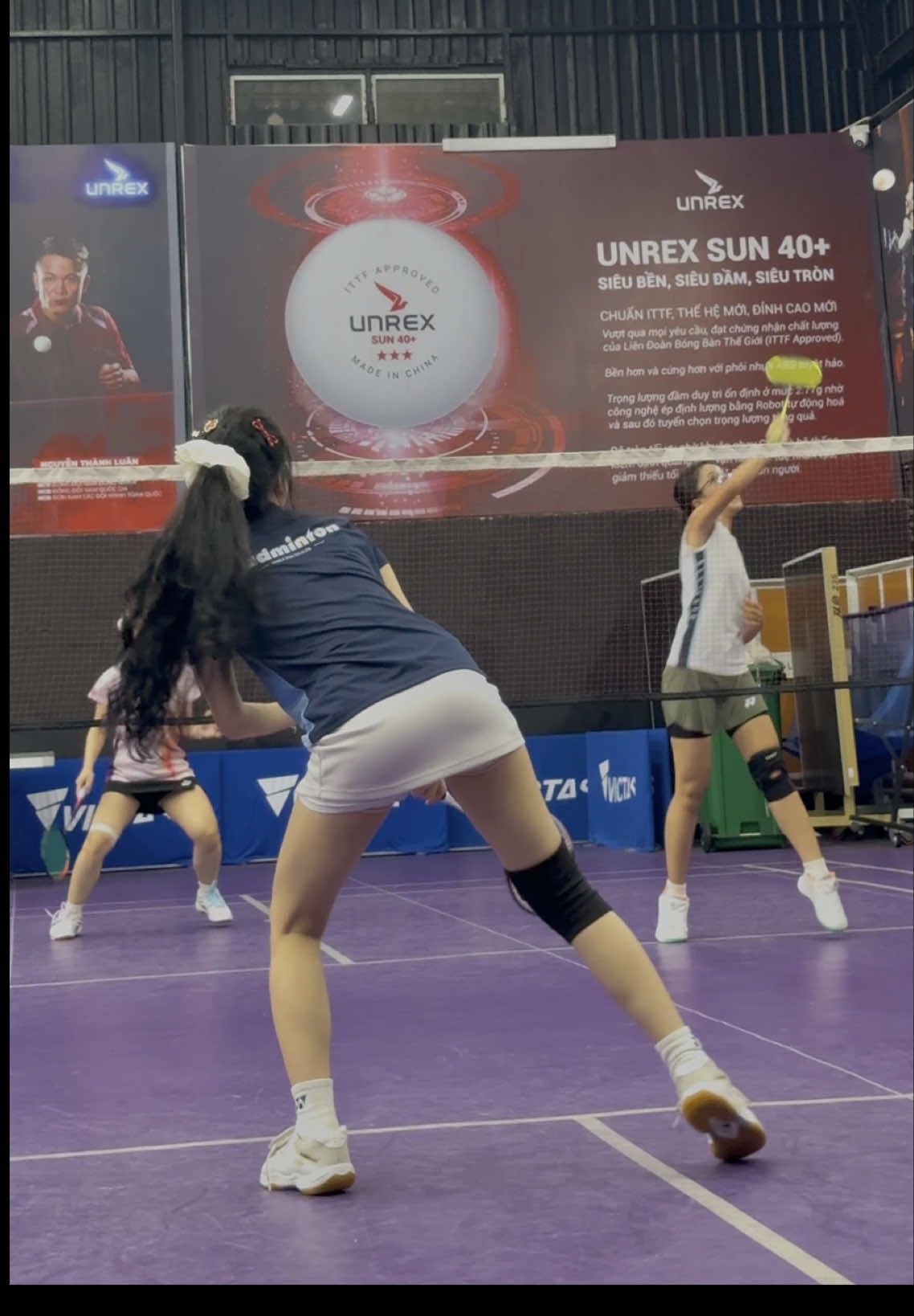 Trình yếu nhưng hay đi giao lưu 🤧 #checkin #badminton #caulong #funny 