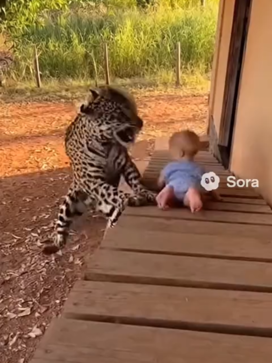 #sora2 #sora #onca #ataqueanimal #gatos 