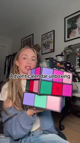 Opening all 24 days of the @Benefit Cosmetics advent calendar #unboxing #adventcalendar 