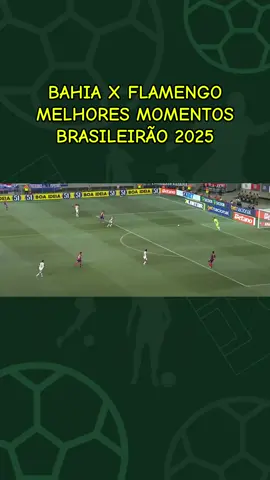 BAHIA X FLAMENGO MELHORES MOMENTOS BRASILEIRÃO 2025 #bahia #flamengo #brasileirao 