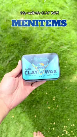 Sáp vuốt tóc nam Menitems ✨✨ #sapvuottoc #menitems #claywas #sap #viral 