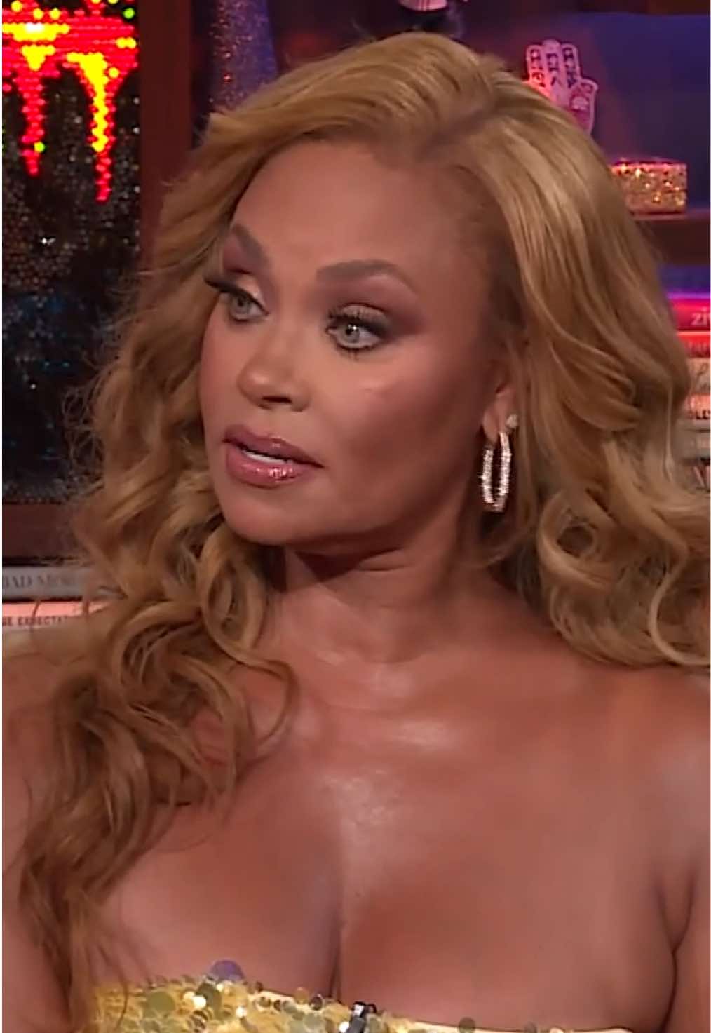 Gizelle Bryant gives an update on Karen Huger #RHOP #WWHL