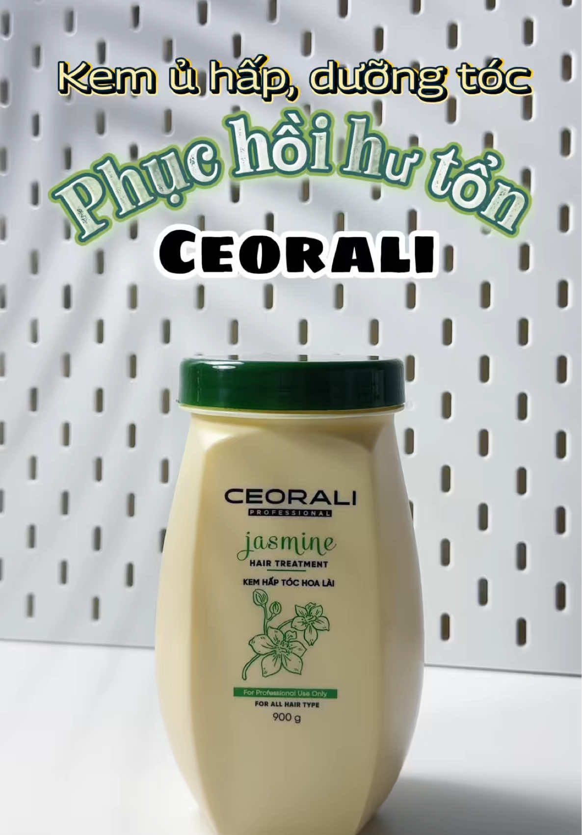 Kem ủ, dưỡng tóc phục hồi tóc hư tổn #kemutoc #ceorali #xuhuong #tiktokshop #fyp 