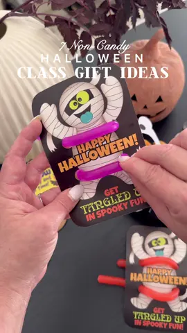 Don’t worry I give candy too but it’s nice to have options! Link in bio to my LTK for all the details on these Halloween handouts.   #halloweenparty #halloween2025 #trickortreat #spookyseason #teachersoftiktok 