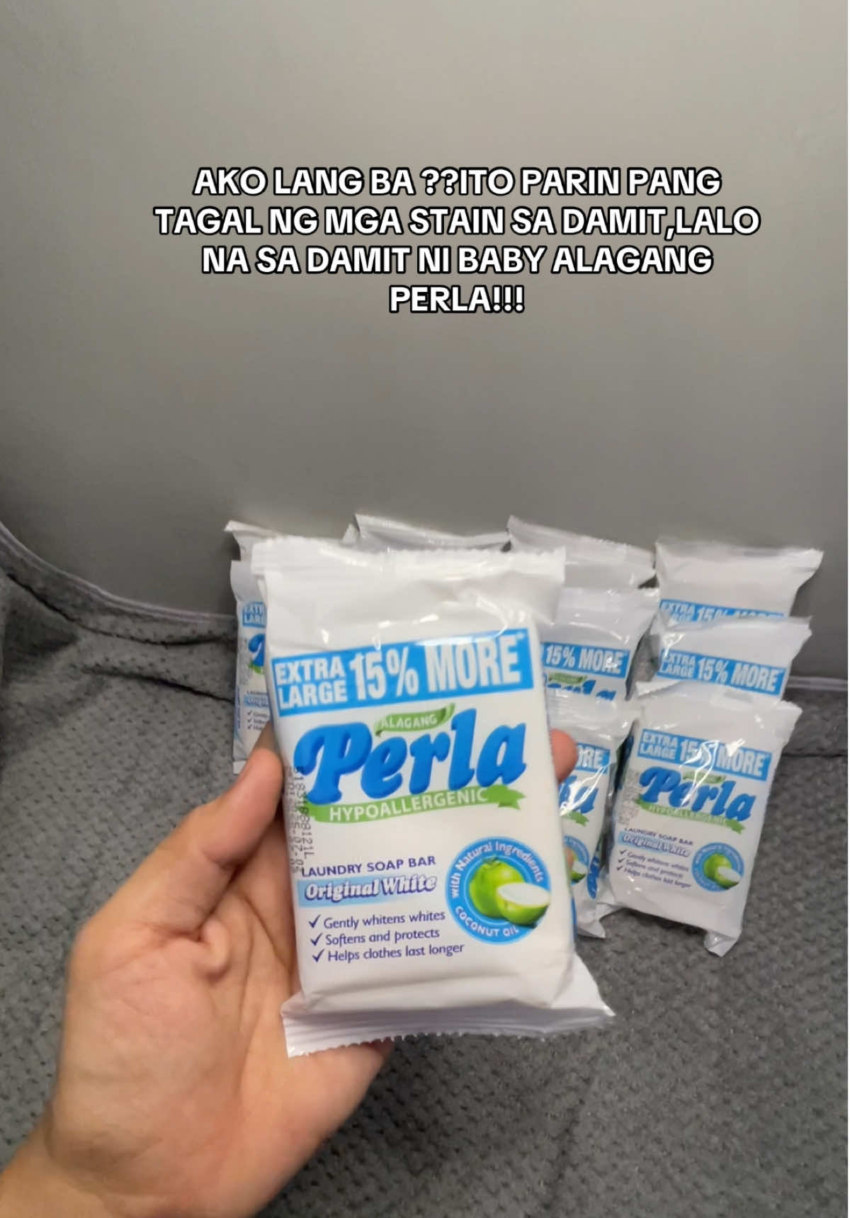 AKO LANG BA ??ITO PARIN PANG TAGAL NG MGA STAIN SA DAMIT,LALO NA SA DAMIT NI BABY ALAGANG PERLA!!!✨‼️#perla#alagangperla #laundrybar 