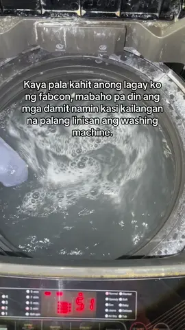 yung mismong washing machine ang kailangan na din linisan, buti nalang may Seaways Washing Machine Cleaner.🥺👌✨ #seawayswashingmachinecleaner #washingmachine #washingmachinecleaner 