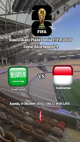 Prediksi skor, Arab Saudi vs Indonesia kualifikasi Piala Dunia FIFA 2026 Round 4  #jadwalbola #kualifikasipialadunia2026 #saudiarabia #indonesia🇮🇩 #foryourpage 
