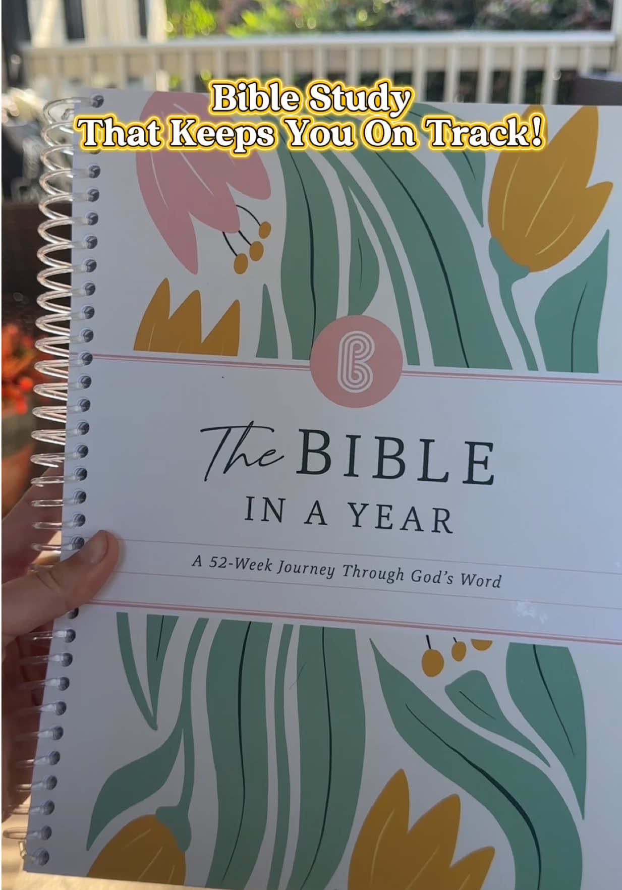 Replying to @Rottie Mama 52 week Bible study ❤️ read your Bible in a year 😍 @SpiralBible #biblestudy #52weekbiblestudy #spiralbible  #biblereading #falldealsforyou 