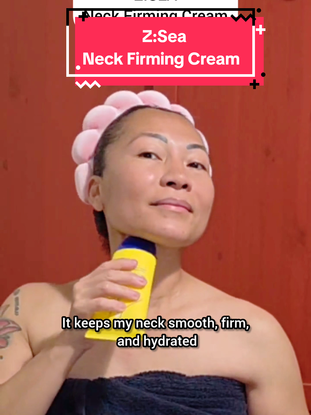 Z:SEA Peptide Moisturizing Neck Cream delivers deep hydration and visible firmness, helping smooth and lift crepey skin for a youthful, confident glow.  #skincare #neckcream #neckfirmingcream #necktighteningcream #firmingneckcream
