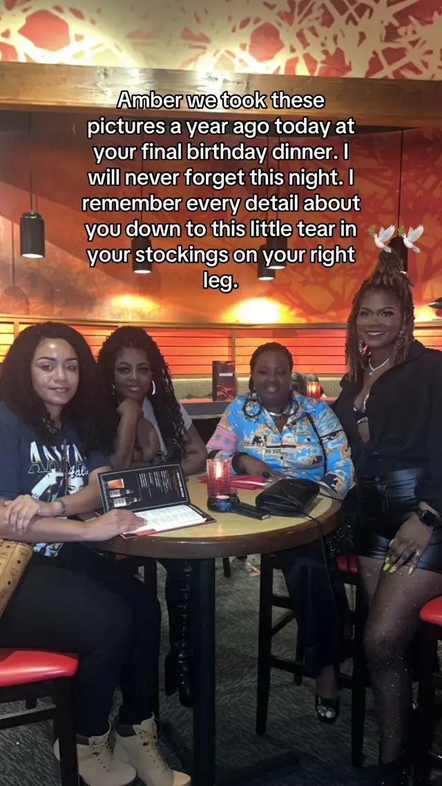 #libraseason #restinpeace #inlovingmemory #ambersuttonjackson 