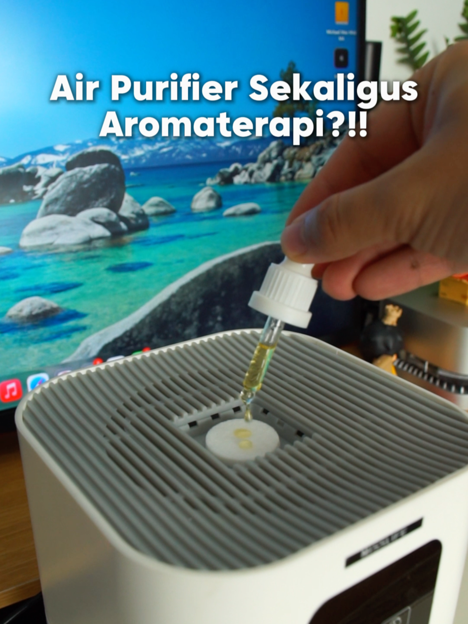Air Purifier 2in1 with Aroma Disffuser Cuma 400 ribuan😍 ✅ Bikin udara bersih dari debu & alegren ✅ Bikin ruangan harum & nyaman #Misslife#Misslifeappiliance @misslife.indonesia