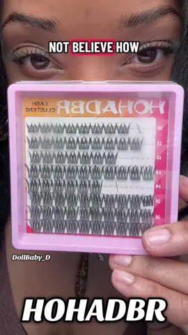 #NaturalLashClusters #BeginnerFriendlyLashes #HOHADBR #LashExtensions #Ladies 