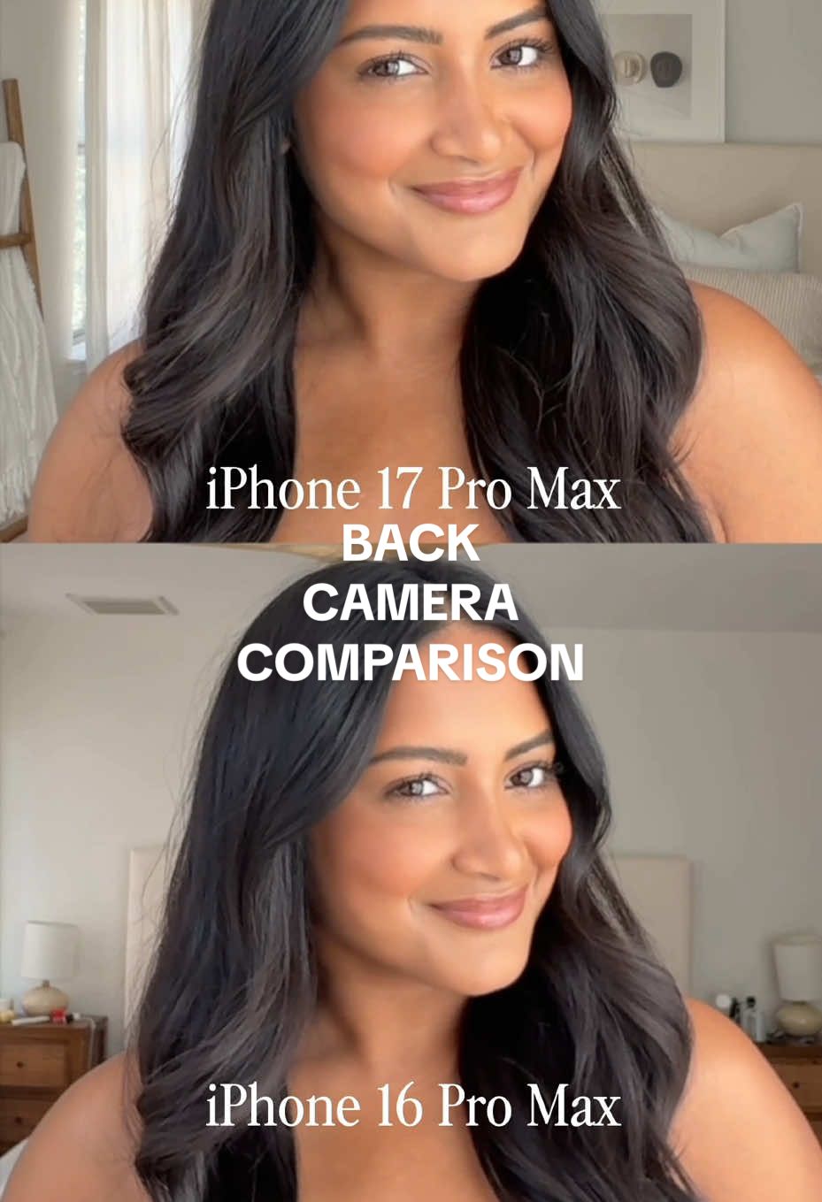 iPhone 17 Pro Max vs. iPhone 16 Pro Max Back Camera Comparison 🎥📱Not gonna lie, the back camera didn’t impress me that much on the new iPhone😅 but the front camera on the 17 Pro Max?? Worth every penny😱 I will link the video comparison in the comments on this video! 📸 #iPhone17ProMax #iPhone16ProMax #iPhone17 #iPhone17ProMaxfrontcamera #iphone17pro 