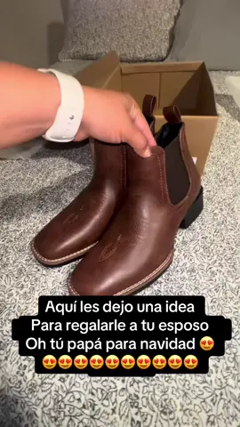 Botas de hombre 😍ideas de regalo para navidad #christmasideas #ideasderegalos #giftideas #tiktokshop 