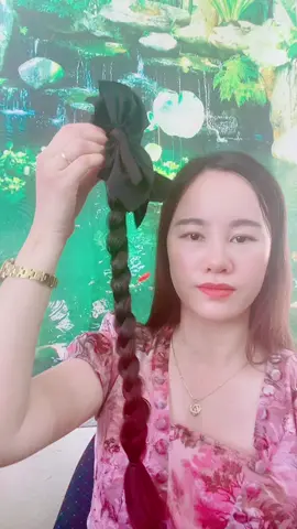 Kẹp tóc giả bện 1 bên, giải pháp cho những cô nàng tóc ngắn mà vẫn thích điệu đà😁. #keptocgia #keptocgianu 