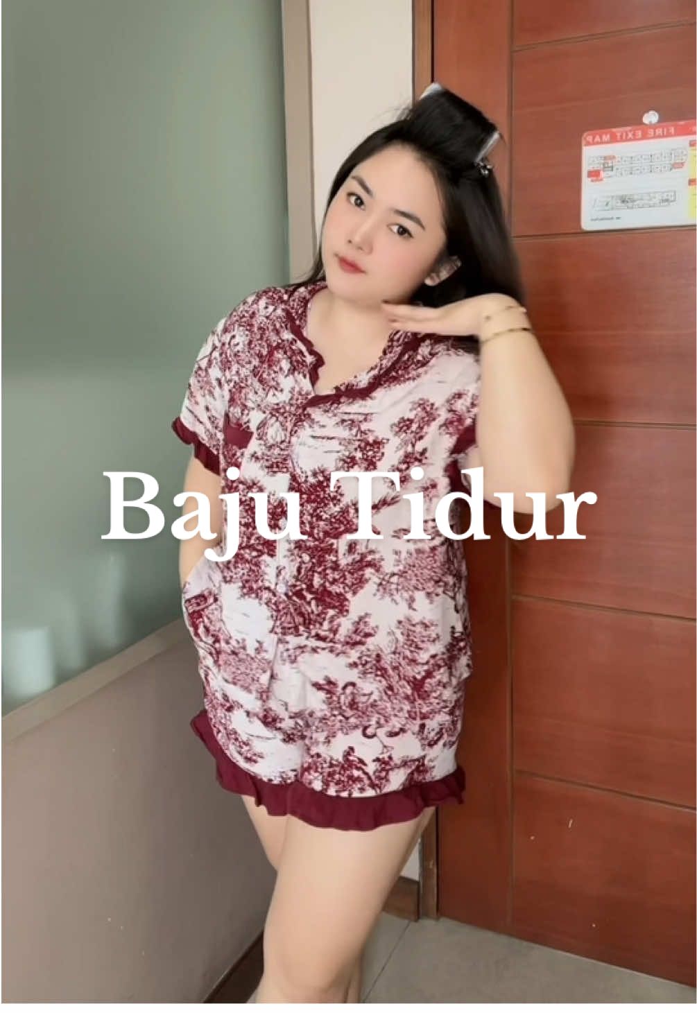 rekomendasi one set rayon premium setelan baju tidur @nukuid #piyama #bajutidur #setelanrayon #setelanwanita #onesetmurah 