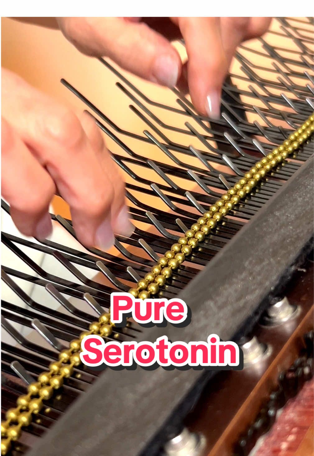 You’ve just found the official sound of pure serotonin ✨ Short, happy, plinky and it loops perfectly🎶 Save this for later happiness🌸 A 22 sec cheerful Array Mbira loop