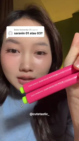 Membalas @31. 𝚖𝚊𝚛𝚎𝚝 #promomakan1010 #scorablooppopglossybalm 