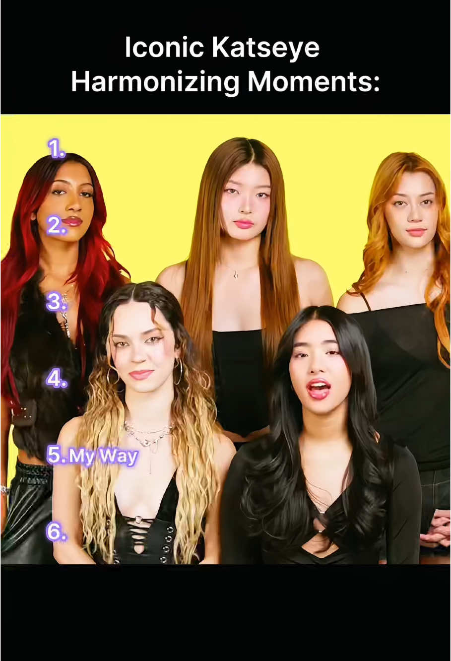 Proof Katseye Were Born to Harmonize #katseye #megan #kpop #foryou #funny