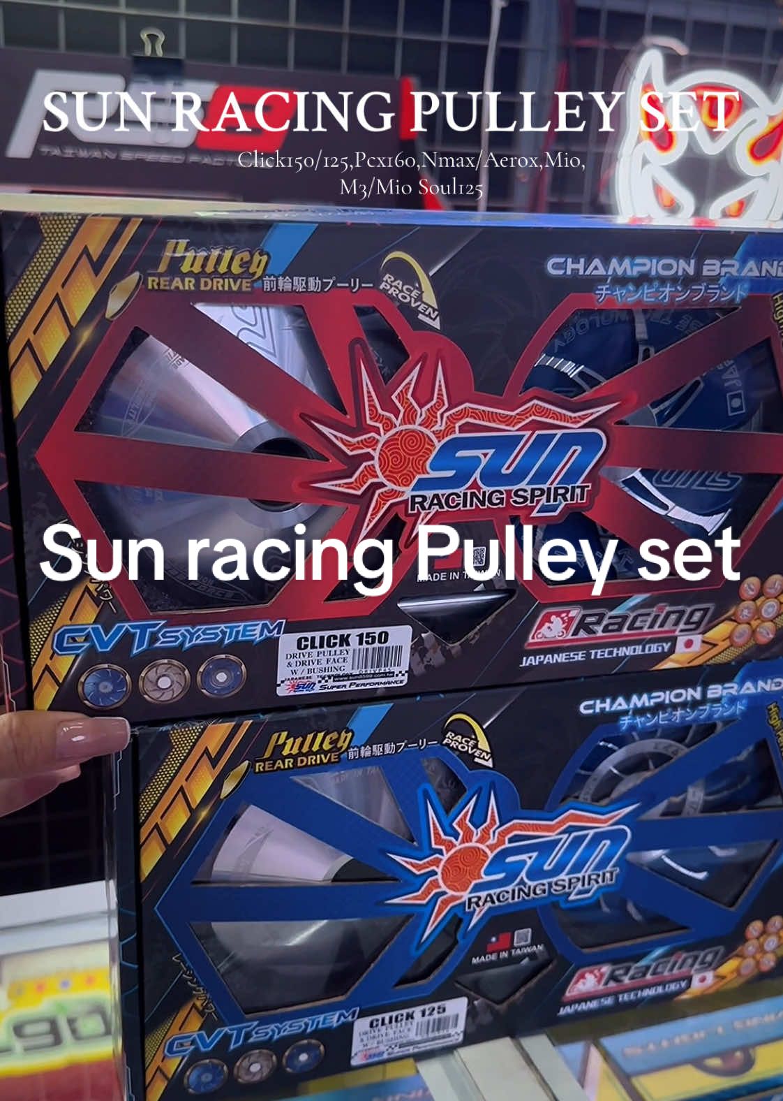 Solid mga Boss!!! Sun Racing Pulley Set #motorcycle #motor #indoconcept🇮🇩 #Motorsport #solid 