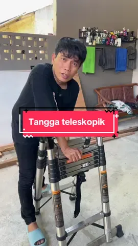 Tangga telescopik lipat premium #tanggateleskopik 