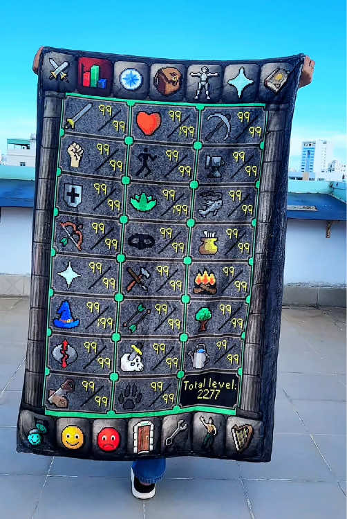Every level is a battle, and this one is a roaring victory 🗡️ #osrs #oldschoolrunescape #runescape #runescapetiktok #blanket 