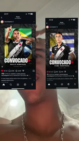 PH convocado! 🇧🇷  #vasco #futebol #selecaobrasileira #ph #futebolbrasileiro 