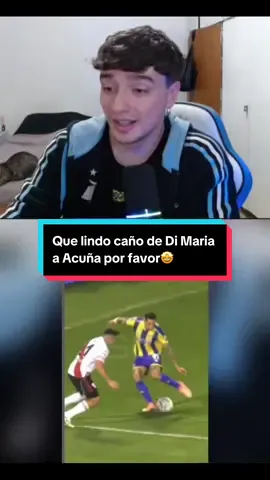 Qué lindo caño de Di Maria😍 #greenscreen #rosariocentral #river #dimaria #acuña 