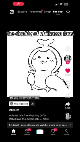 what happened to momonga #chiikawa #momonga #fyp #creamernation 