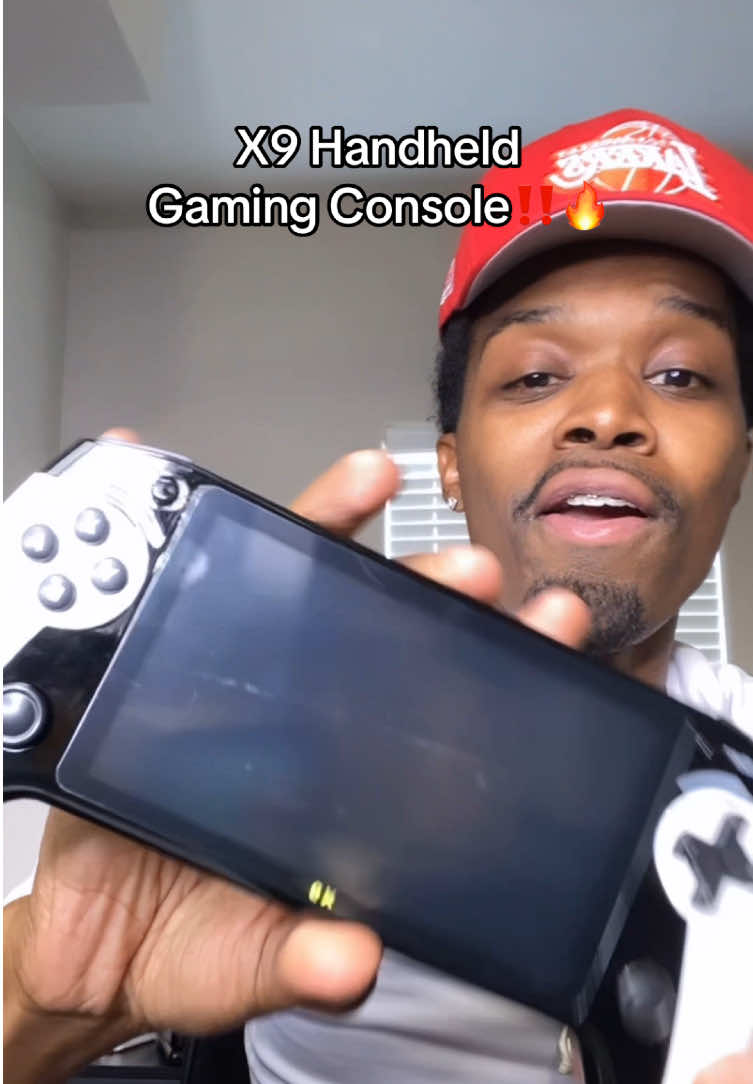 “All my real gamers go get this cool handheld gaming console NOW!💯