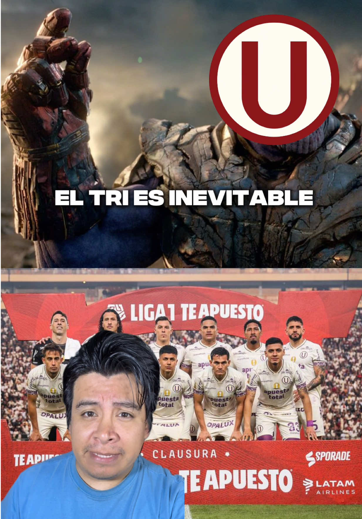 El tricampeonato de Universitario de Deportes es inevitable. #universitariodedeportes #ydaleu #tricampeon #perú🇵🇪 