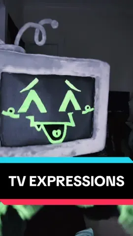 “How many expressions does TV have?” …yes (TV keychains now available 👀) #furryartist #tvhead #fursuitdance #fursuiter #objecthead 