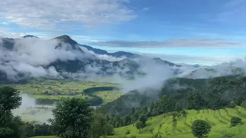 The mesmerizing view, you don’t want to miss 🩷 #nuwakot #tadi #goviral #fyp #nature 