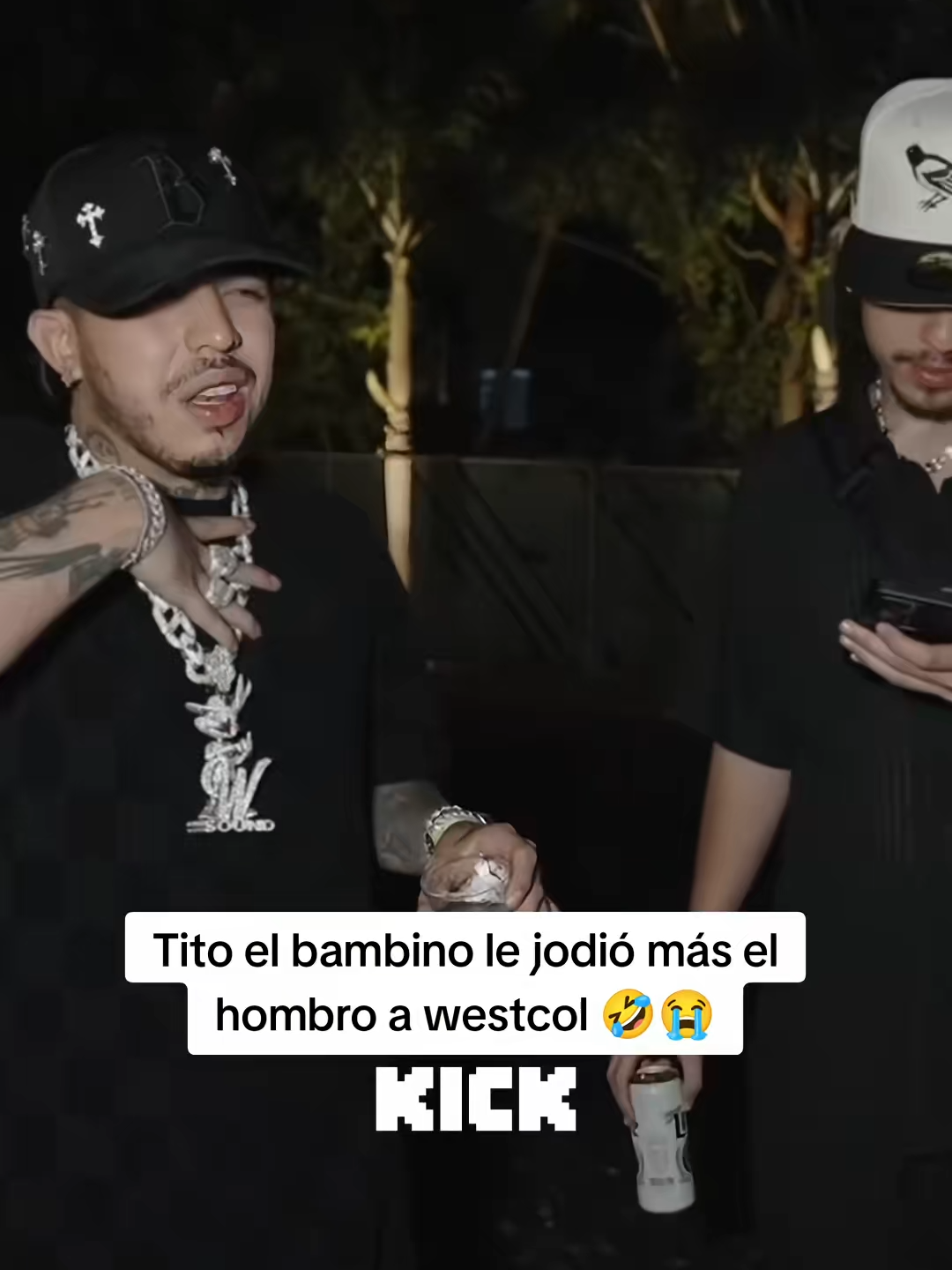 tito el banbino lejodio mas el hombro a Westcol #westcol ##titoelbambino #samulx #kickclips
