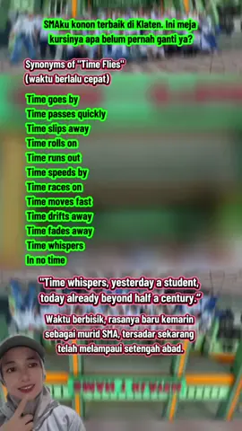 reuni SMA, reunion, time flies #vocabulary #bahasainggris #english #englishteacher #fyp 