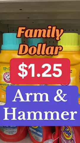 Super CHEAP Arm&Hammer at FD #familydollarcouponing #couponing #neverpayfullprice #chinitaolivares #baratas 