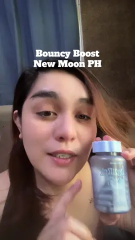 NewMoon PH Bouncy Boost ✨ Give your skin that bouncy, youthful glow from within! 💗 Formulated with: 🌸 Hydrolyzed Marine Collagen – firms and smooths skin 💧 Hyaluronic Acid – locks in deep hydration 🌿 Bamboo Extract – rich in silica for skin elasticity 💊 Biotin & Zinc – support strong nails and healthy hair 🍊 Vitamin C (Sodium Ascorbate) – boosts collagen absorption 💫 Your daily beauty boost in one capsule — for skin that’s hydrated, plump, and radiant all day! #BouncyBoost #NewMoonPH #BeautyFromWithin #CollagenGlow #SkinCarePH @New Moon PH 