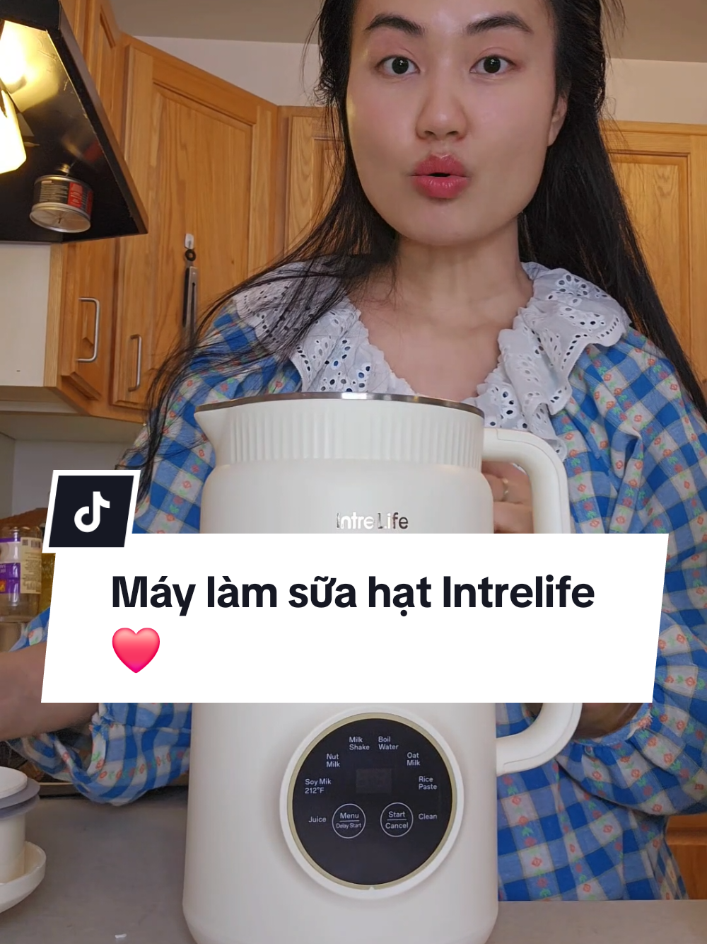 Máy làm sữa hạt Intrelife 😍 #cuocsongmy #nutmilkmaker #suahat #xuhuong #intrelife 