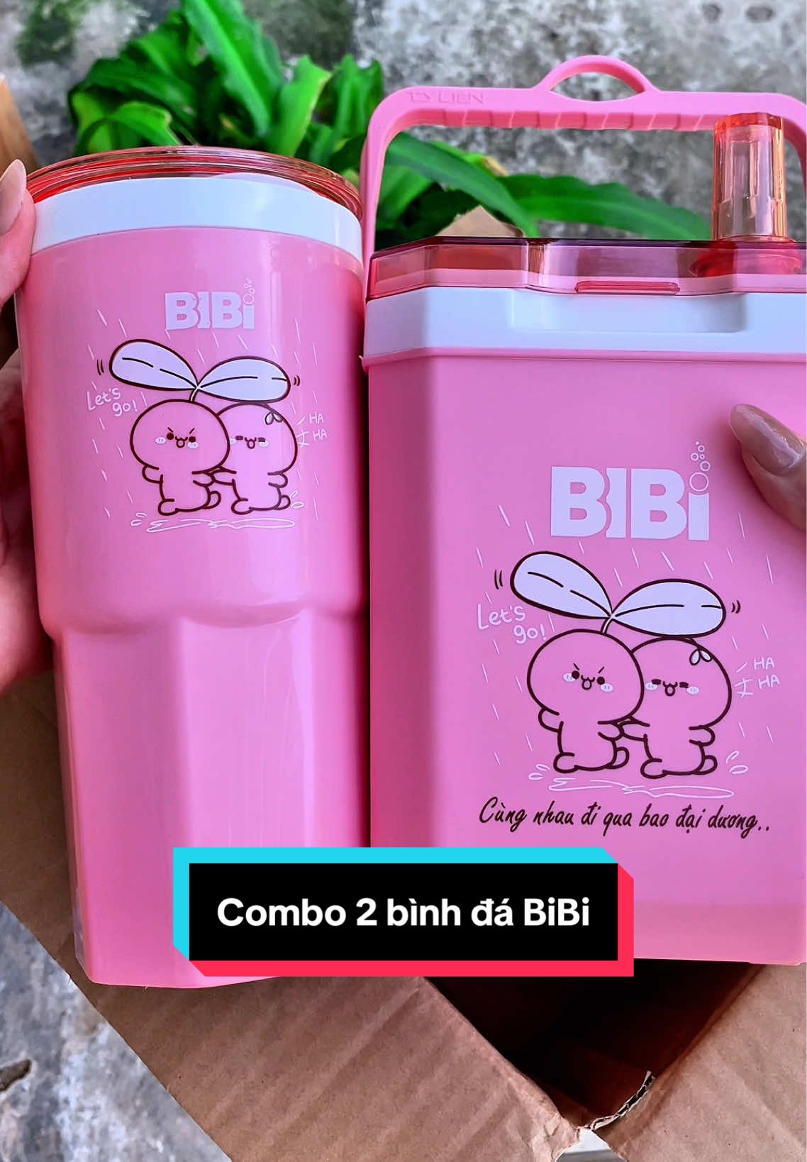 Bình đá 1l2 và một ly giữ nhiệt Bibi chỉ 79k miễn ship #binhda1l2 #binhdabibi #combo2binhgiunhietbibi #viral #xh 