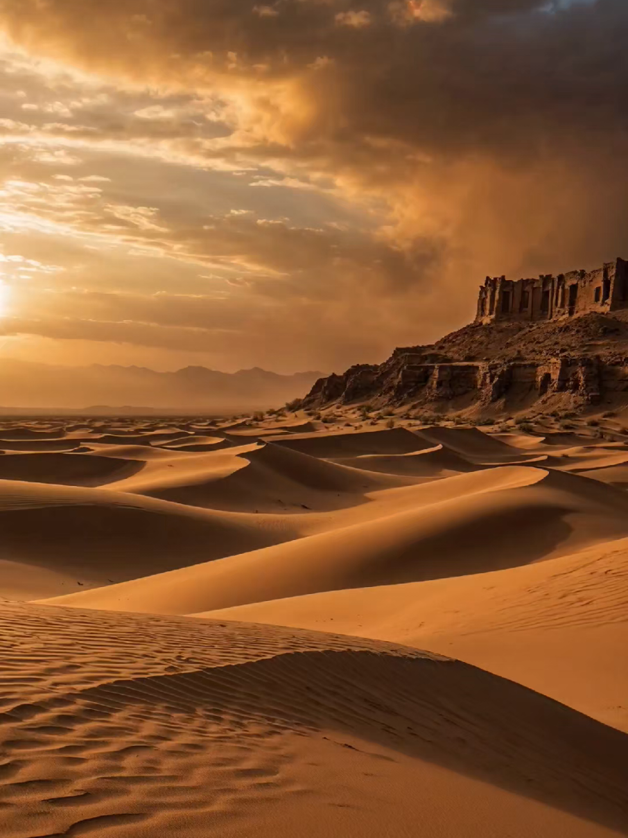 Just 1 minute of peace from the Sahara Desert 🏜️ — full 1-hour version in bio. Experience the soothing energy of the Sahara Desert — where the sun hides behind drifting clouds and the wind moves the sand like waves. Perfect for relaxation, meditation, or a peaceful escape in under a minute. 🎥 Watch the 1-hour full version for complete desert tranquility — link in bio! #SaharaDesert #Relaxation #DesertAmbience #CalmingNature #MeditationVideo 