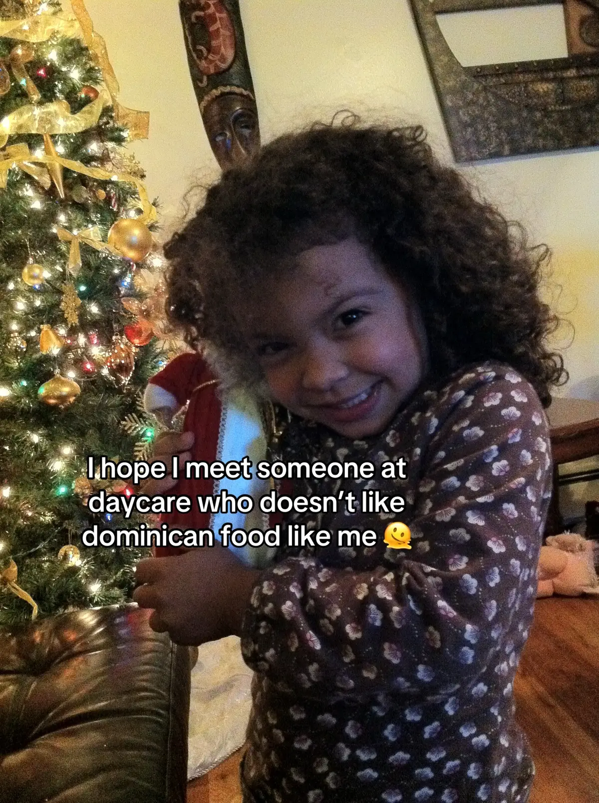 I loveeee dominican food now tho 😂 #fyp #school #nyc #dominican #friends #BestFriends 