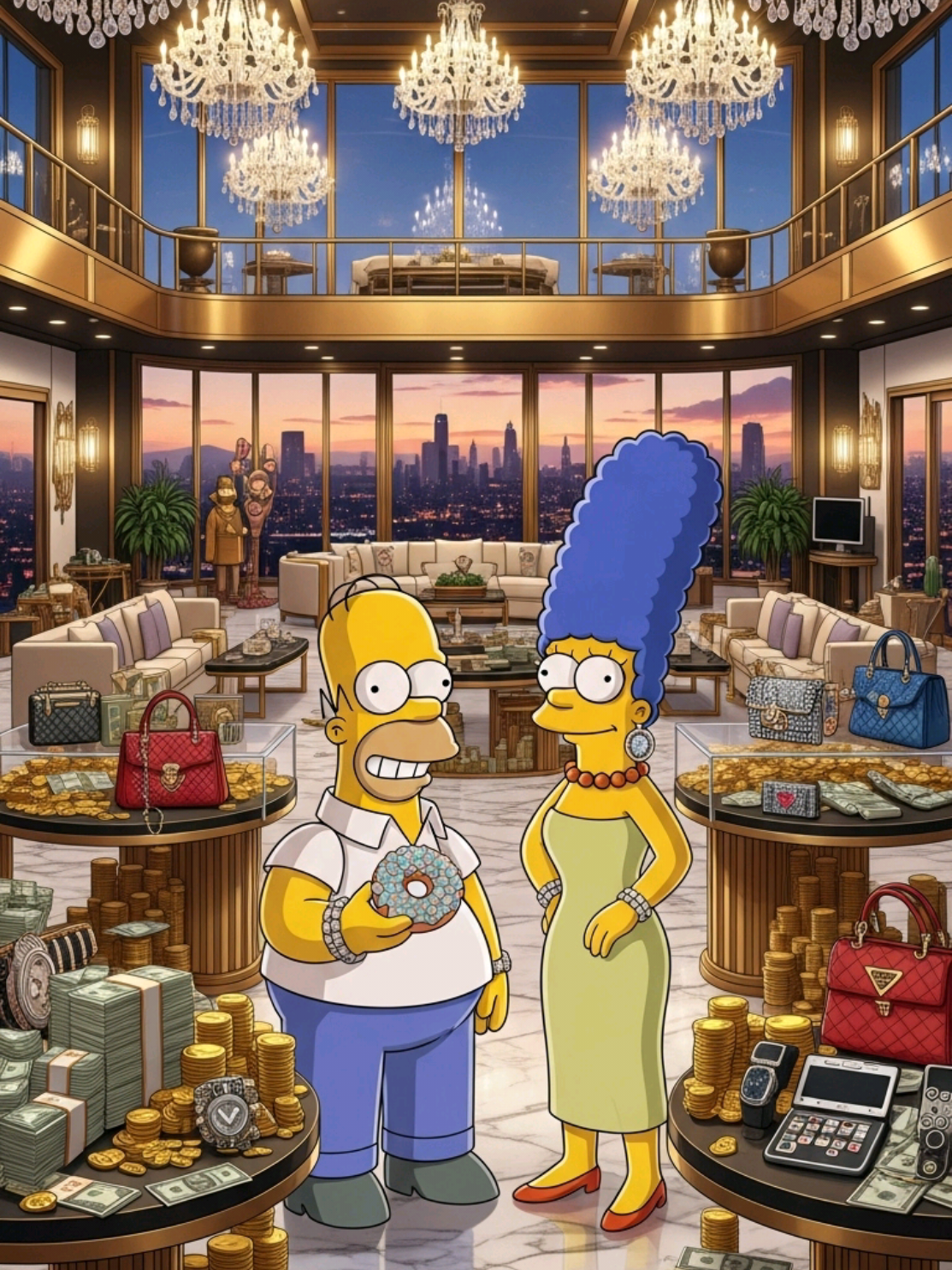 Os Simpsons previram os futuros milionários de 6 de outubro? #simpsons #ossimpsons  #previsoes #EmCena 