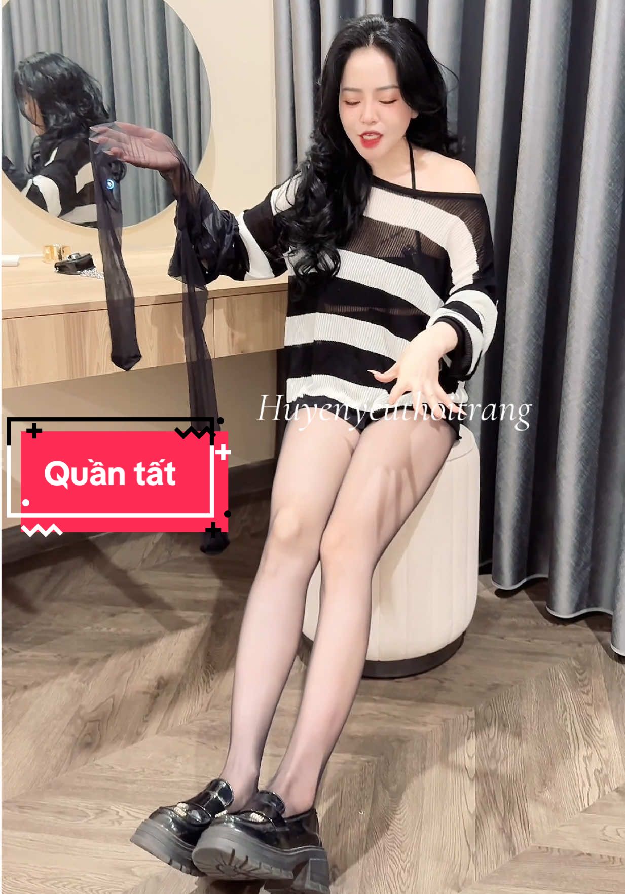 Sắm quần tất trong đi mấy bà uii #xuhuong 