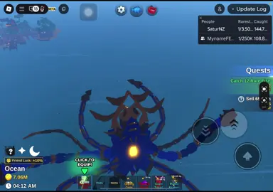 Kekuatan private server 😜✌🏻 Kraken lost isle 😍 #krakenfishit #privateserver #saturnzroblox #fishitroblox 