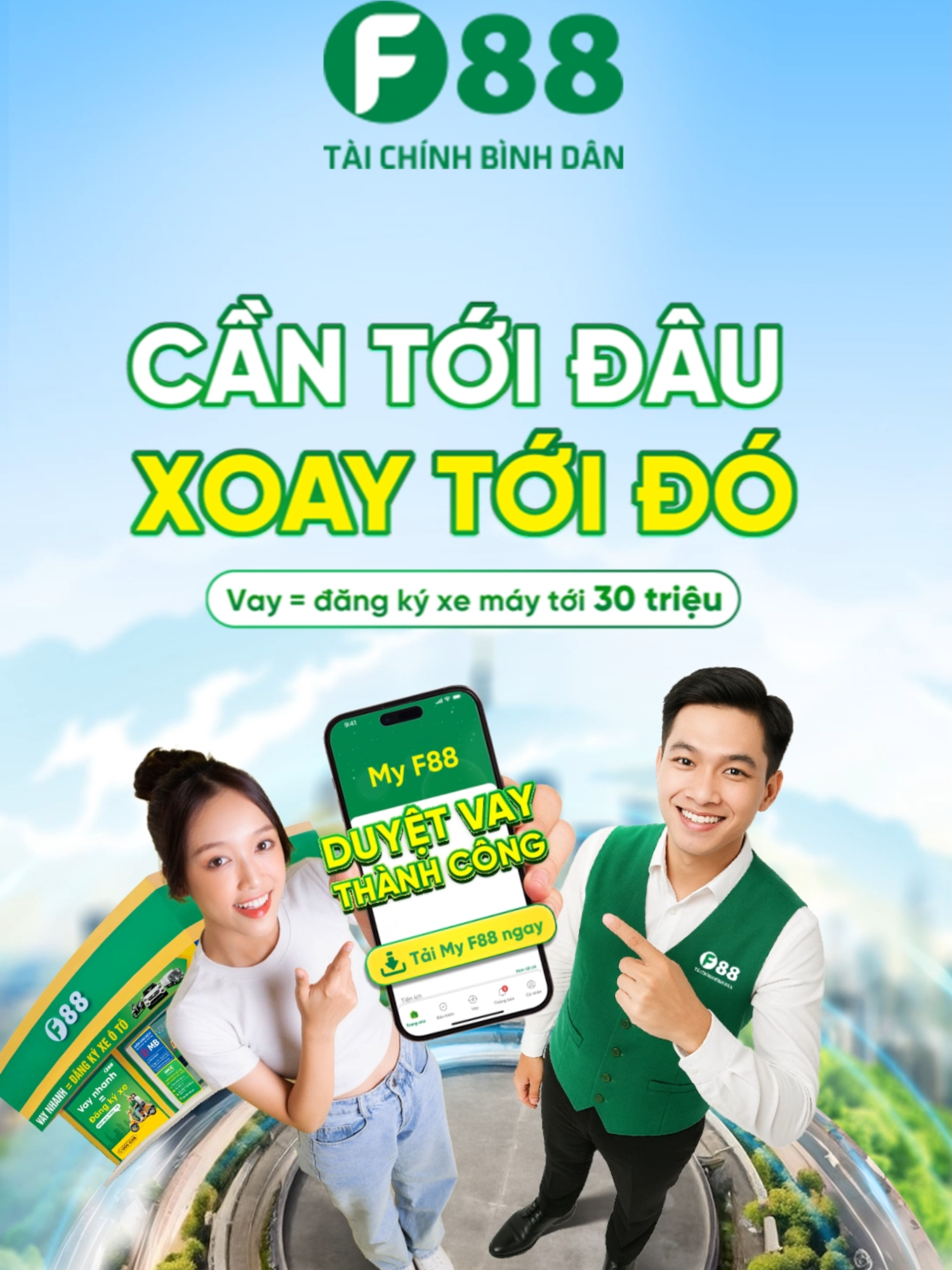 Bà con ơi, muốn chủ động hơn trong các kế hoạch của mình? Khám phá ngay sự tiện lợi từ ứng dụng My F88! Với quy trình được đơn giản hóa, ứng dụng giúp bà con có thể được cấp vốn ngay trên chiếc điện thoại quen thuộc. #MyF88 #F88taichinhbinhdan #vaytiennhanhtrongngay #Vayhanmuctuanhoan #hanmuc