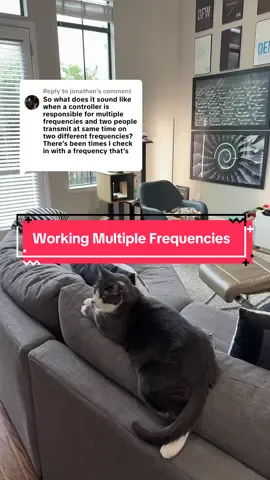 What does it sound like when air traffic control is working multiple frequencies? Sound on for maximum effect. #airtrafficcontrol #pilotsoftiktok #avgeek #radiochatter #repost 