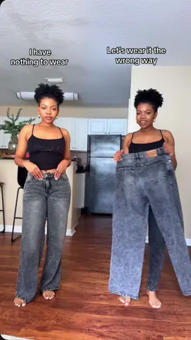 You don’t need to buy more clothes🤷🏻‍♀️ just need to style it #wearingvsstyling #fitcheck #outﬁtinspo ##styletips #Fashionhack