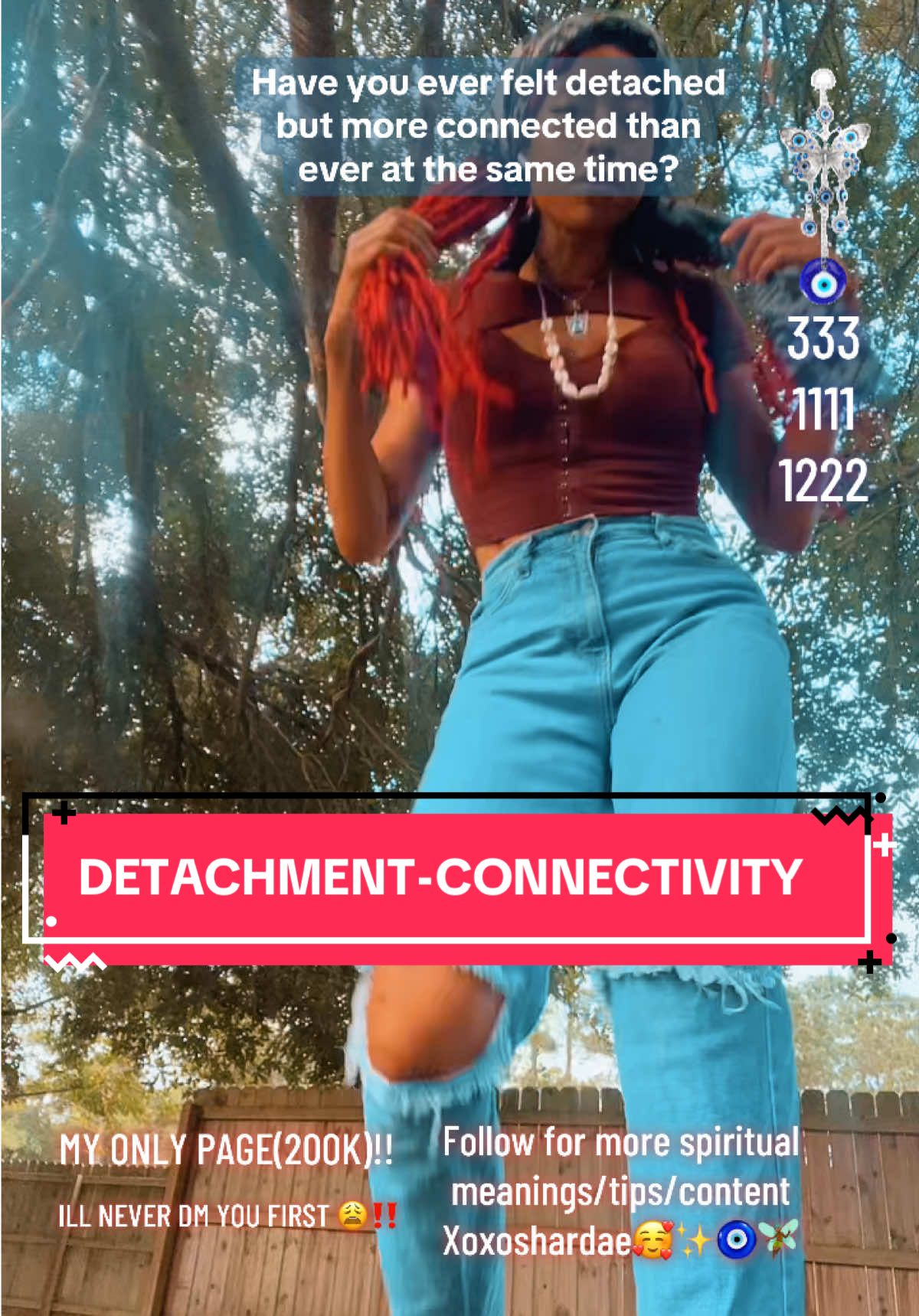 Anyone else? Lol OAN THANK YOU FOR 200K!!! I’m gonna come up with something special soon! Love you guys so much! 🥹🫂✨🙏🏽🧿 #detachment #spiritualawakening #chosen #fullmoonvibes #fyp 