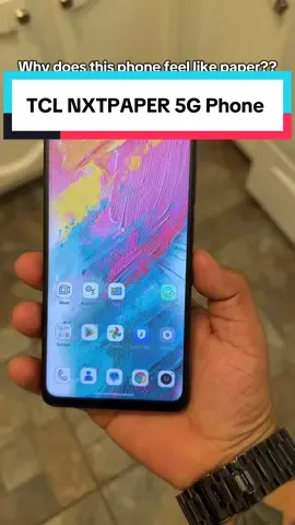 Didn’t expect this phone to look and feel like paper. 👀 The TCL NXTPAPER 60 XE has a 120Hz “paper-like” display that’s easy on the eyes, switches screen modes instantly, and still runs super smooth for under $250. Honestly, it’s one of those gadgets you gotta see in person #TCLNXTPAPER #TCL60XE #PaperLikeDisplay #BudgetTech #5gphone 